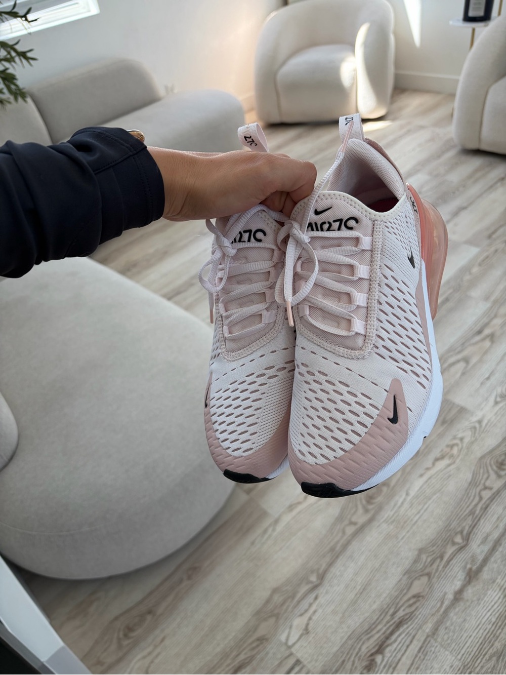 Women's Athletic Sneakers in Pink with Cushioned Soles